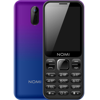 Мобільний телефон Nomi i284 Violet Blue, фіолетовий