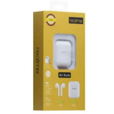 Bluetooth стерео гарнітура Realme Air Buds 5.0 TWS White, білий Bluetooth стерео гарнітура Realme Air Buds 5.0 TWS White, білий