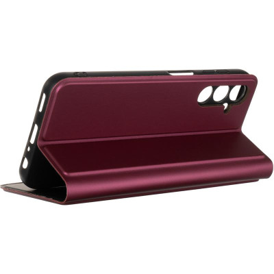 Чехол-книжка Gelius Shell Case Samsung A245/A24) Marsal/Бордо