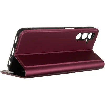 Чехол-книжка Gelius Shell Case Samsung A245/A24) Marsal/Бордо