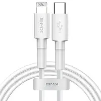 Кабель дата Baseus BMX Mini Type-C to Lightning 1.2м Белый Кабель дата Baseus BMX Mini Type-C to Lightning 1.2м Белый