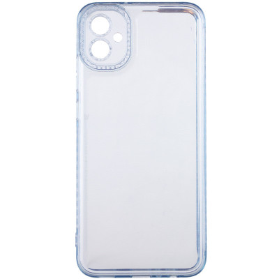 Чехол накладка Starfall Samsung A04e (A042) Голубой