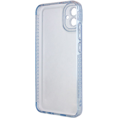 Чехол накладка Starfall Samsung A04e (A042) Голубой