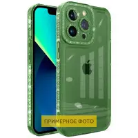 Чехол накладка Starfall Samsung G990 (S21 FE) Зеленый