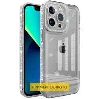 Чехол накладка Starfall Samsung G990 (S21 FE) Серый