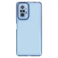 Чехол накладка Starfall Xiaomi Redmi Note 10 Pro Голубой