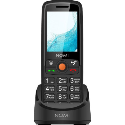 Мобільний телефон Nomi i2440 Black, чорний