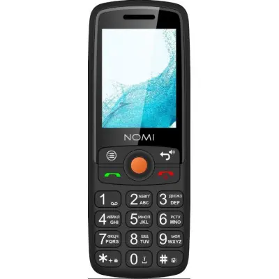 Мобільний телефон Nomi i2440 Black, чорний