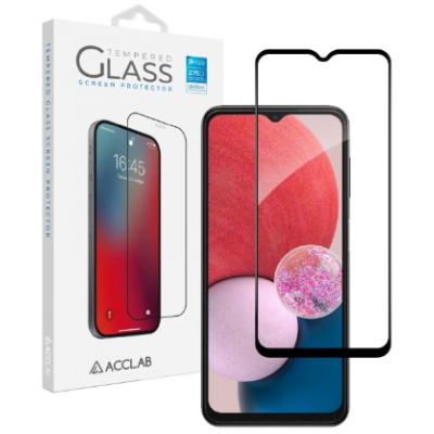 Захисне скло Acclab 3D Samsung A105 (A10)/A107 (A10s) Чорне