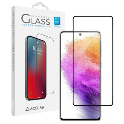 Захисне скло Acclab 3D Samsung A736 (A73) Чорне