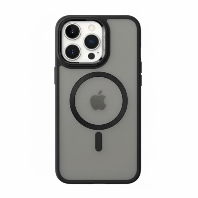 Чехол накладка Black Hybrid MagSafe iPhone 13 Pro Черная