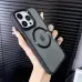 Чехол накладка Black Hybrid MagSafe iPhone 13 Pro Черная
