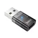 Перехідник адаптер OTG Hoco UA36 USB to Type-C Чорний