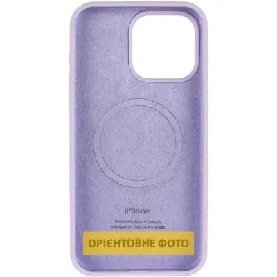 Чохол Накладка HC MagSafe Logo (AA) iPhone 16 Pro Max Бузкова/Lilac
