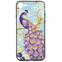 Чехол накладка YCT iPhone 7 Сиреневый Павлин Чехол накладка YCT iPhone 7 Сиреневый Павлин