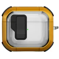 Чехол для наушников AirPods 4 Locking Button Желтый Чехол для наушников AirPods 4 Locking Button Желтый