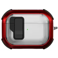 Чехол для наушников AirPods 4 Locking Button Красный Чехол для наушников AirPods 4 Locking Button Красный