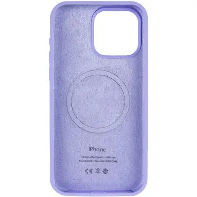 Чехол Накладка HC MagSafe Logo (AA) iPhone 12/ 12 Pro Сиреневая Dasheen