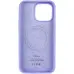 Чехол Накладка HC MagSafe Logo (AA) iPhone 12/ 12 Pro Сиреневая Dasheen