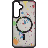 Чехол Накладка Flush MagSafe Samsung S24+ (S926) /S25+ (S936) Titanium Black