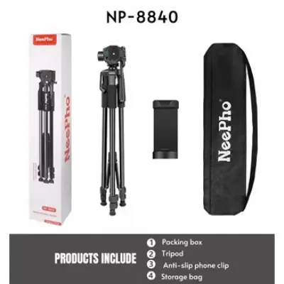 Трипод, штатив Neepho NP-8840 1.8m Чорний