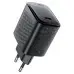 Мережевий зарядний пристрій Aсefast A112 Gan PD 45W USB-C Black, Чорний