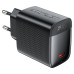 Сетевое зарядное устройство Aсefast A112 Gan PD 45W USB-C Black, Чёрный