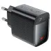 Мережевий зарядний пристрій Aсefast A112 Gan PD 45W USB-C Black, Чорний