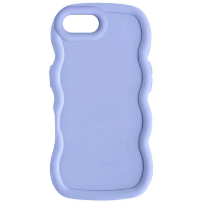 Чехол Накладка Ripple iPhone 6/6S/7/8/SE Голубая Lilac Blue