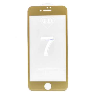 Захисне скло iPhone 7/8 3D Золоте