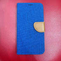 Чохол-книжка Універсальна 6.0" Текстиль Синя Чохол-книжка Універсальна 6.0" Текстиль Синя