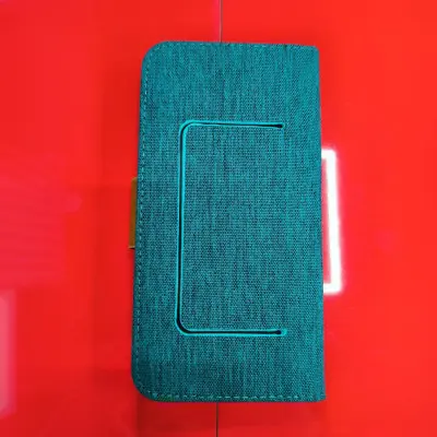 Чохол-книжка Універсальна 6.0" Текстиль Зелена