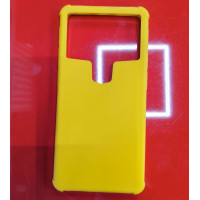 Универсальная накладка для телефона 5.2"-5.5" Желтая