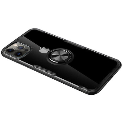 Чехол накладка Deen CrystalRing iPhone 12/12 Pro Черная