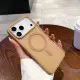 Чехол Накладка Smoky MagSafe iPhone 13/ iPhone 14 Коричнева Cofee Brown