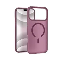 Чохол Накладка Smoky MagSafe iPhone 13/ iPhone 14 Cherry Red