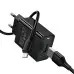 Сетевое зарядное устройство Hoco CS92A 1USB/18W + Micro USB Чёрный