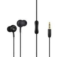 Проводные вакуумные наушники-гарнитура Hoco M24 Leyo Black, черный Проводные вакуумные наушники-гарнитура Hoco M24 Leyo Black, черный