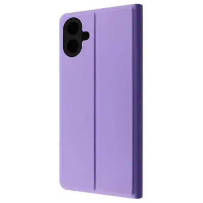 Чезол Книжка WAVE Flap Samsung A075 (A07) Светло-фиолетовая