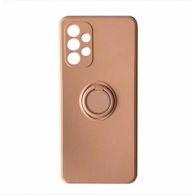 Чехол накладка Ring Samsung A325 (A32) Розовая
