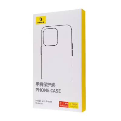 Чехол накладка Baseus Simple iPhone 15 Прозрачная
