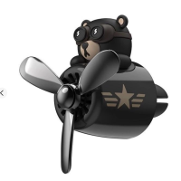 Ароматизатор для автомобіля Pilot Bear Black, чорний