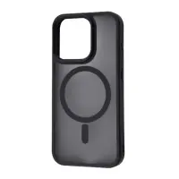 Чехол накладка WAVE Matte Insane MagSafe iPhone 15 Черная