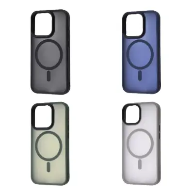 Чохол накладка WAVE Matte Insane MagSafe iPhone 15 Сіра