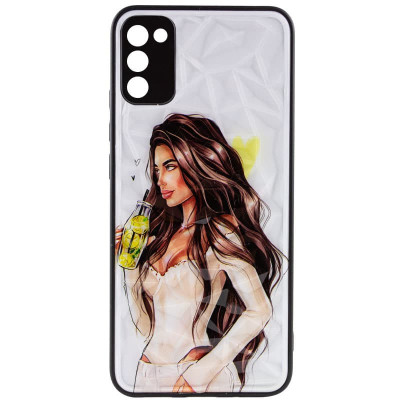 Чехол накладка Prisma Ladies Samsung A037 (A03s) Желтая