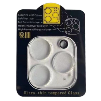 Захисне скло на камеру Full Block iPhone 11 Pro/11 Pro Max Прозоре