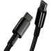 Кабель дата Baseus Tungsten Type-C to Type-C 2м 100W Чорний Кабель дата Baseus Tungsten Type-C to Type-C 2м 100W Чорний