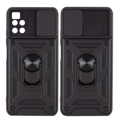 Накладка Serge Ring Camshield Xiaomi Redmi Note 11/ Note 11S Черная