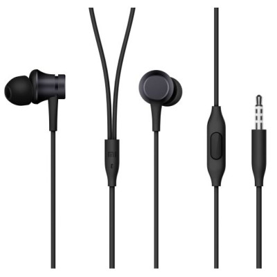 Провідні вакуумні навушники Xiaomi Mi Piston Fresh Bloom Matte Black, чорні