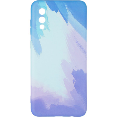 Накладка Watercolor Samsung A022 (A02) Синя